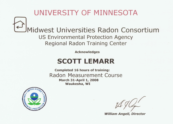 Midwest Universities Radon Consortium - Radon Measurement